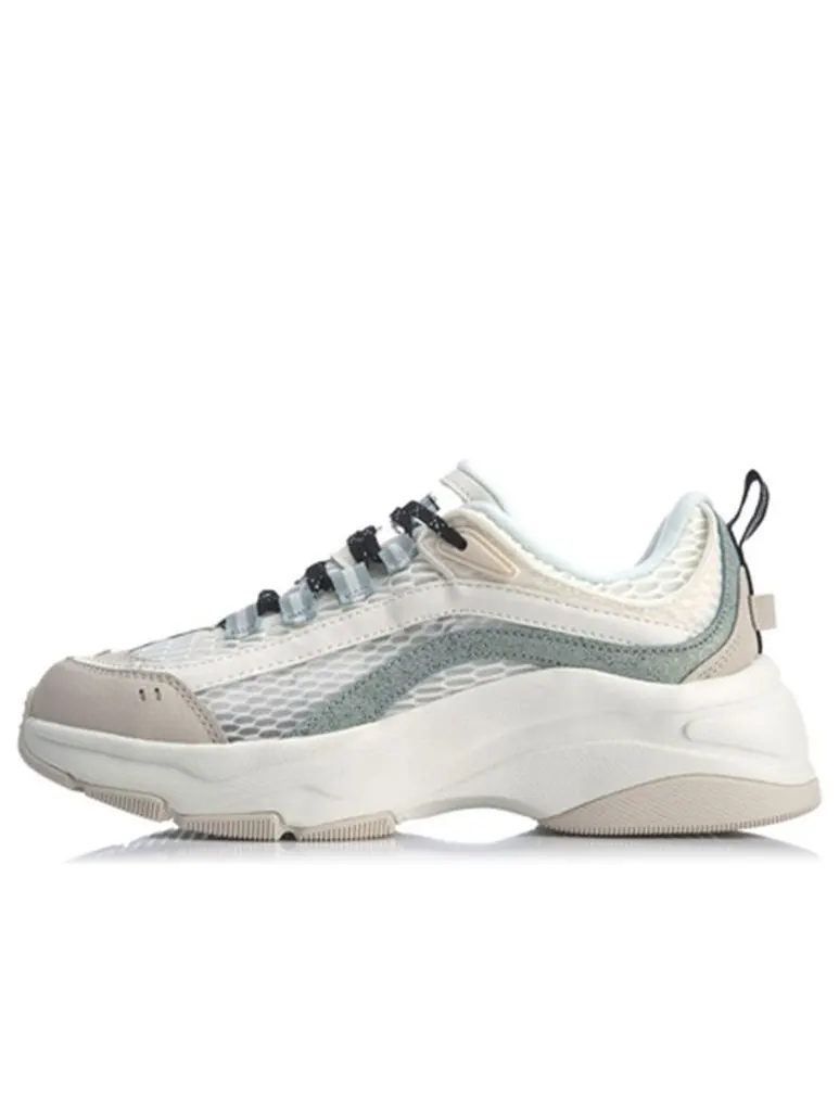 Спортивные кроссовки (WMNS) Li-Ning Aurora WindWalker 'White Grey' — изображение 1 из 5, белый