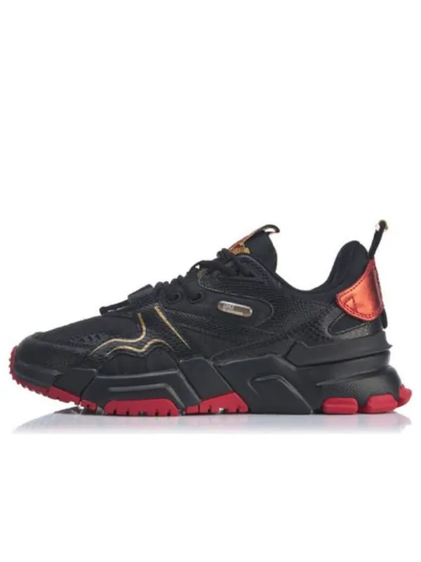Кроссовки 001 support классические повседневные туфли cny красные Li-Ning — изображение 1 из 4, черный