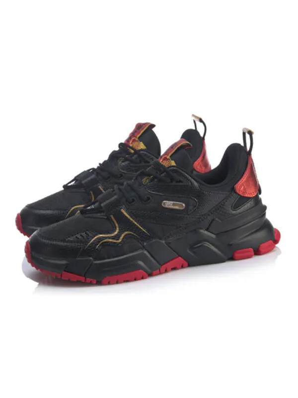 Кроссовки 001 support классические повседневные туфли cny красные Li-Ning — изображение 3 из 4, черный