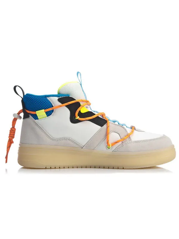 Кроссовки контрфлоу хантер Li-Ning — изображение 2 из 4, серый белый голубой
