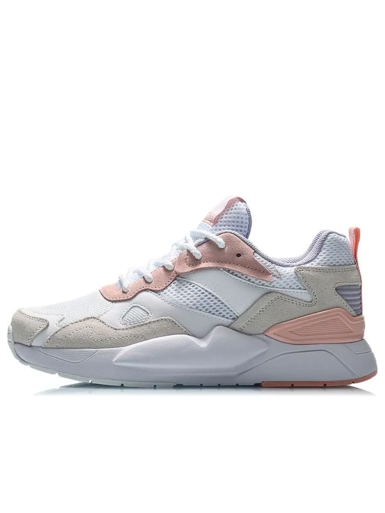 Спортивные кроссовки (WMNS) Li-Ning Glory 'White Pink' — изображение 1 из 5, белый