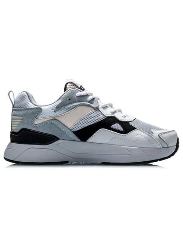 Кроссовки (WMNS) Li-Ning Glory 'White Blue' — изображение 2 из 4, синий