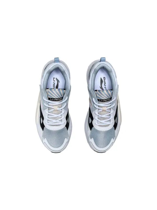 Кроссовки (WMNS) Li-Ning Glory 'White Blue' — изображение 4 из 4, синий