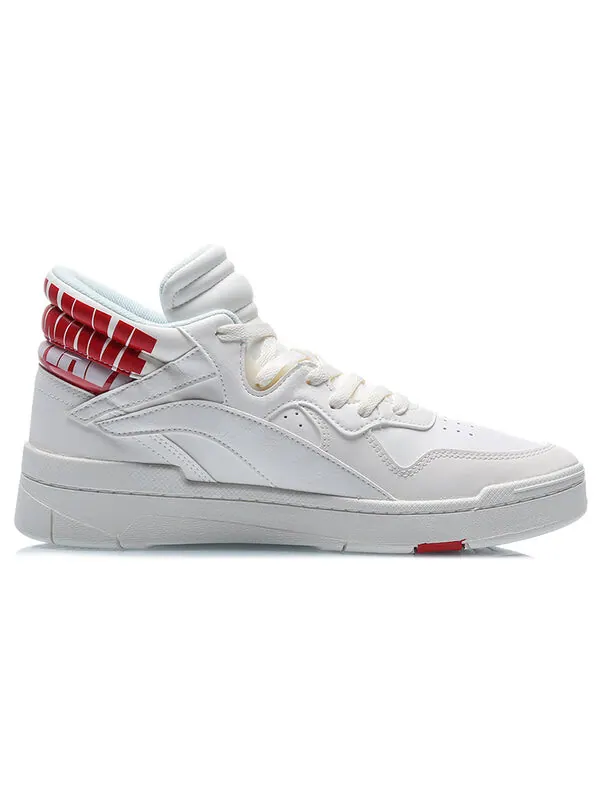 Кроссовки superwave mid Li-Ning — изображение 2 из 4, белый/красный