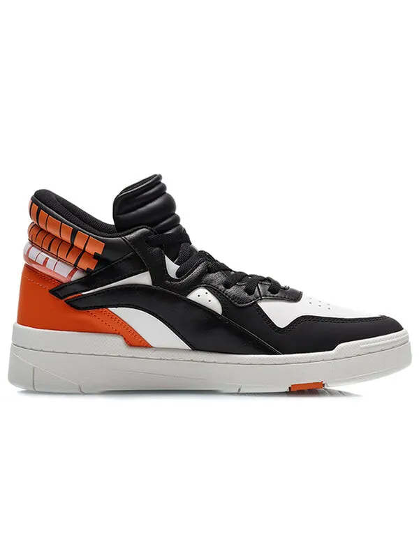 Кроссовки superwave mid Li-Ning — изображение 3 из 4, черный/белый/оранжевый