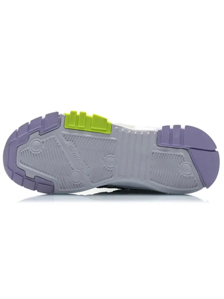 Спортивные кроссовки (WMNS) Li-Ning Reverses 'Grey Neon Yellow' — изображение 5 из 5, белый