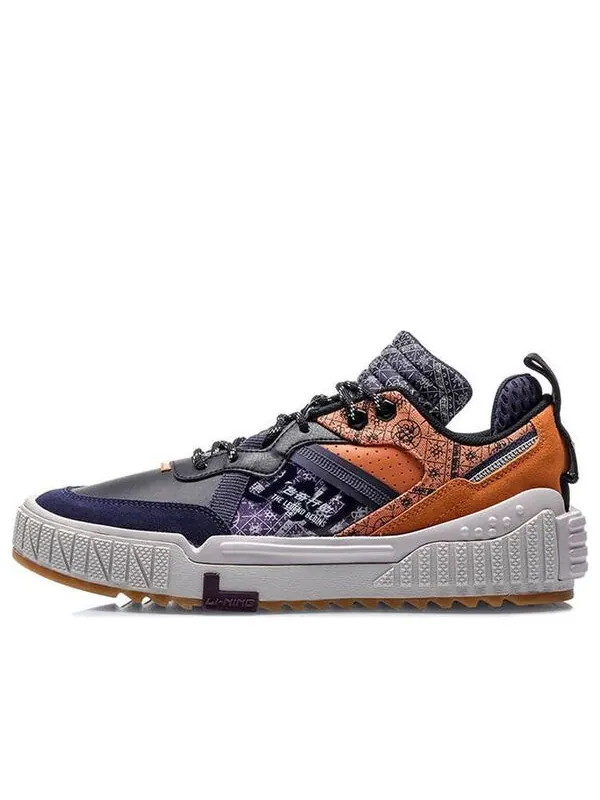 Кроссовки 001 разблокировать Li-Ning — изображение 1 из 4, черный/синий/оранжевый