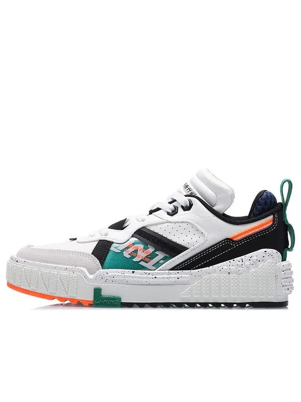 Кроссовки 001 разблокировать Li-Ning — изображение 1 из 4, белый/зеленый/мульти