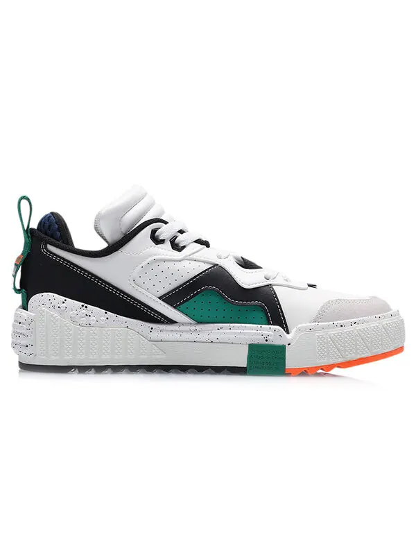 Кроссовки 001 разблокировать Li-Ning — изображение 2 из 4, белый/зеленый/мульти