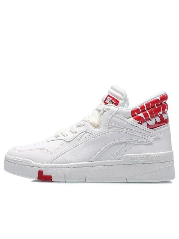 Кроссовки superwave mid Li-Ning — изображение 1 из 4, красный/белый