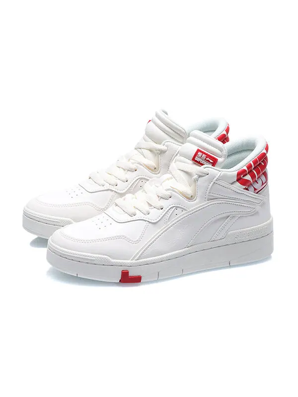 Кроссовки superwave mid Li-Ning — изображение 3 из 4, красный/белый