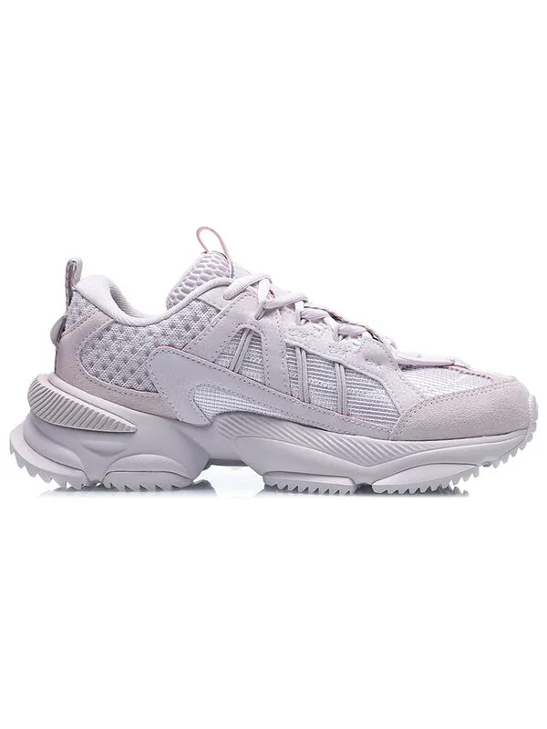 Кроссовки туманность м1 Li-Ning — изображение 2 из 4, серый/розовый