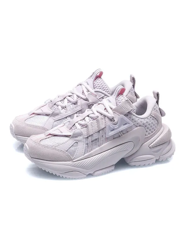 Кроссовки туманность м1 Li-Ning — изображение 3 из 4, серый/розовый