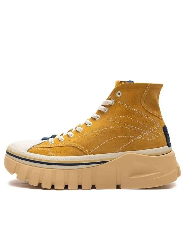 Спортивные кроссовки (WMNS) Li-Ning Wave Boot 'Beige Blue' — изображение 1 из 4, желтый