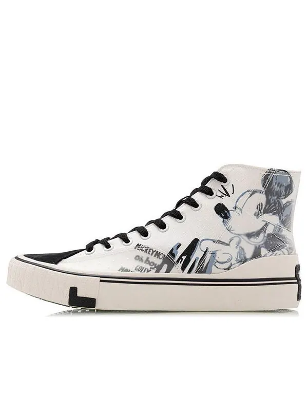 Кроссовки classic leisure hi x disney Li-Ning — изображение 1 из 4, белый