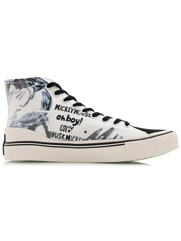Кроссовки classic leisure hi x disney Li-Ning — изображение 2 из 4, белый