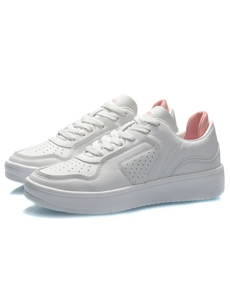 Кеды (WMNS) Li-Ning Sport Leisure 'White Light Orange' — изображение 3 из 5, белый