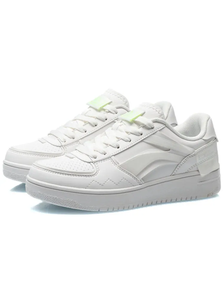Кеды (WMNS) Li-Ning Classic Leisure 'All White' — изображение 3 из 5, белый
