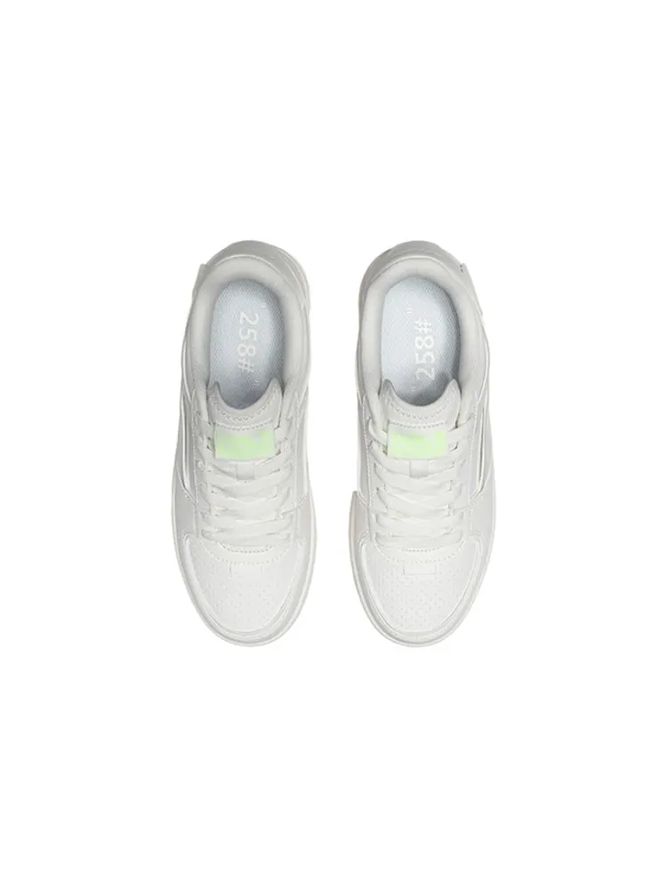 Кеды (WMNS) Li-Ning Classic Leisure 'All White' — изображение 4 из 5, белый