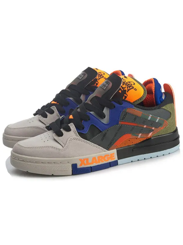 Кроссовки классические скейтбординг низкие x xlarge Li-Ning — изображение 3 из 4, серо-оранжевый