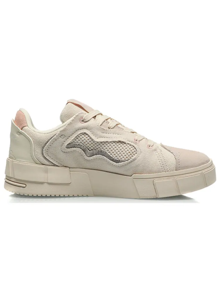 Кеды (WMNS) Li-Ning Counterflow 'Beige Khaki ' — изображение 2 из 5, белый