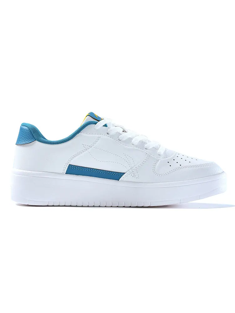 Спортивные кроссовки Li-Ning Sport Leisure 'White Neon Orange' — изображение 2 из 9, белый