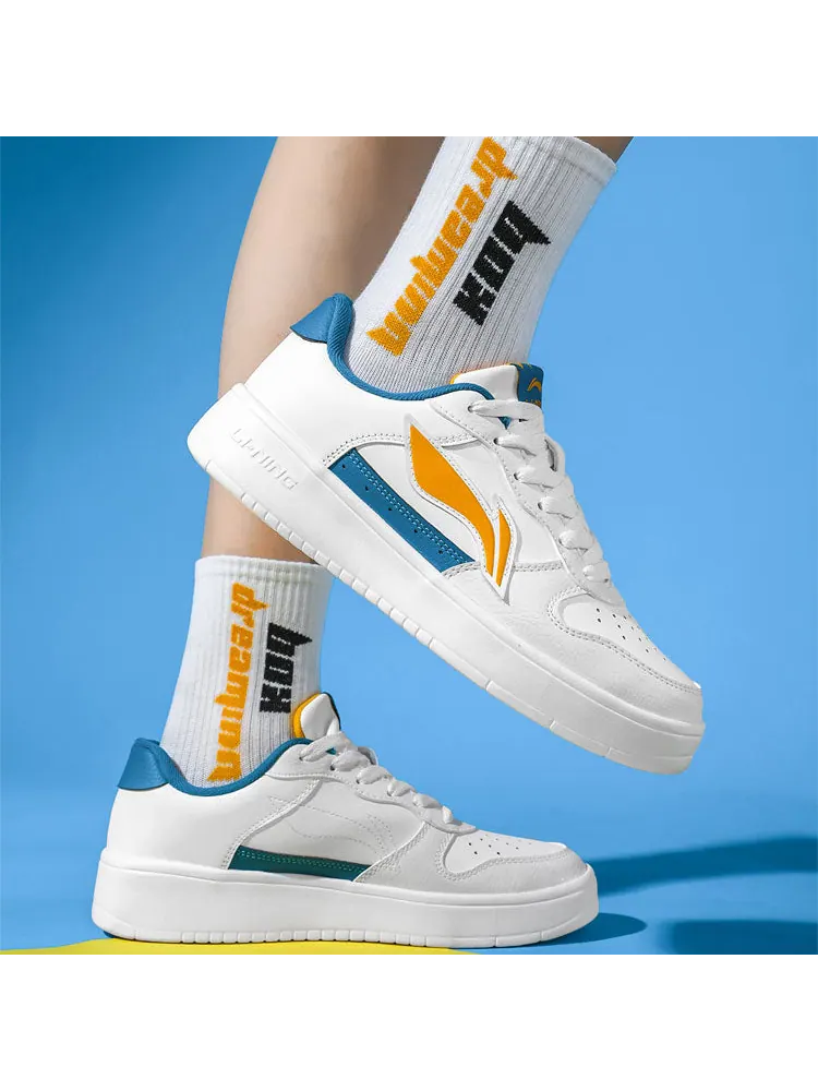 Спортивные кроссовки Li-Ning Sport Leisure 'White Neon Orange' — изображение 9 из 9, белый