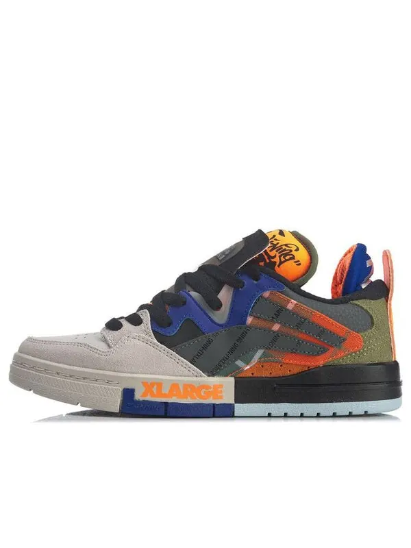 Кроссовки wave pro x xlarge Li-Ning — изображение 1 из 4, серо-оранжевый