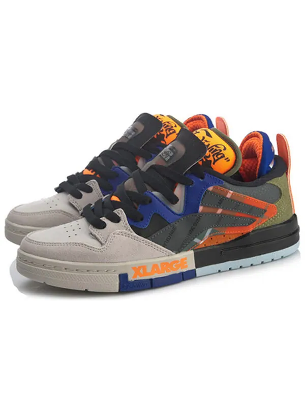 Кроссовки wave pro x xlarge Li-Ning — изображение 3 из 4, серо-оранжевый
