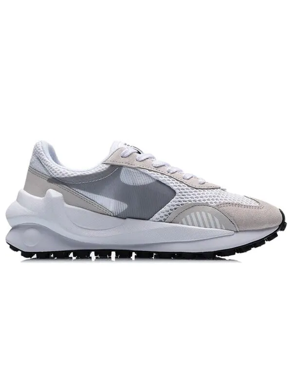 Кроссовки вечные 92 Li-Ning — изображение 2 из 4, серый/белый
