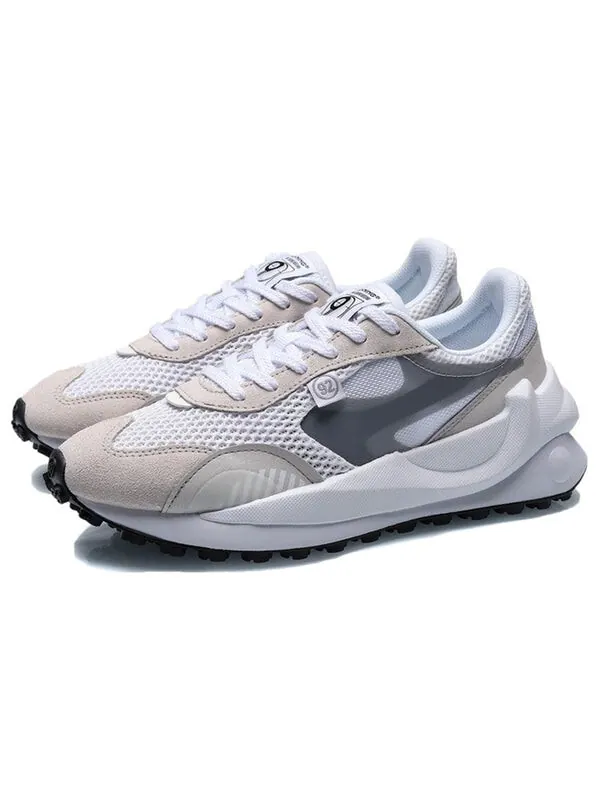 Кроссовки вечные 92 Li-Ning — изображение 3 из 4, серый/белый