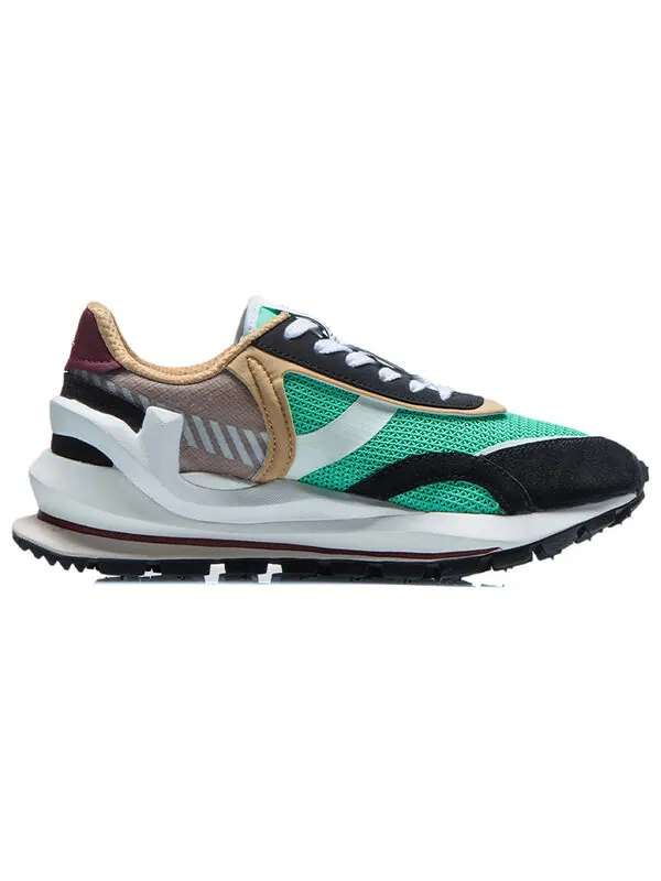 Кроссовки eternal 92 low парижская неделя моды 2021 Li-Ning — изображение 2 из 4, зеленый/коричневый/белый