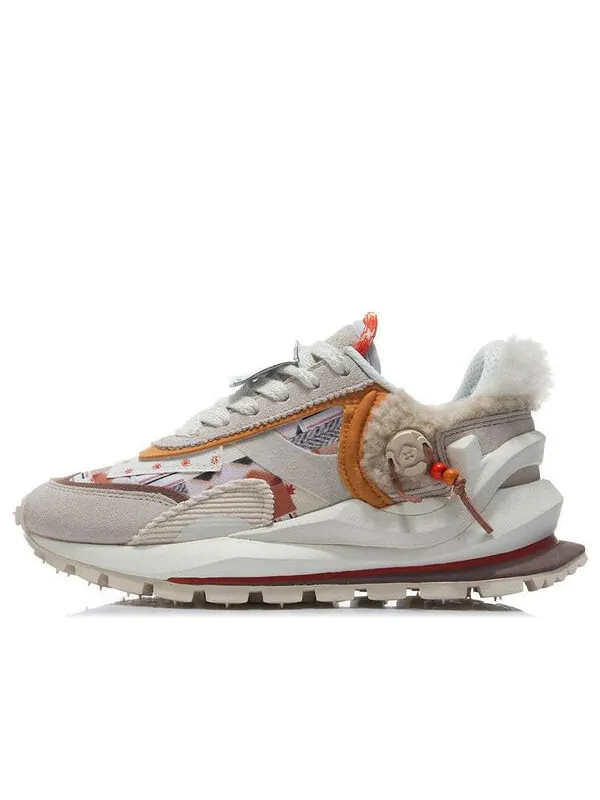 Кроссовки eternal 92 low парижская неделя моды 2021 Li-Ning — изображение 1 из 4, серый/оранжевый/белый