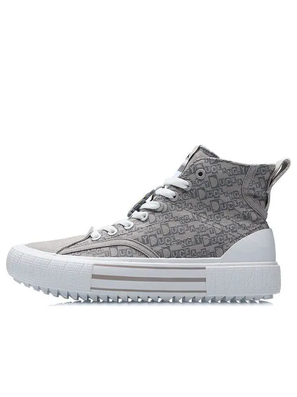 Кроссовки x disney canvas hi shoes Li-Ning — изображение 1 из 4, серый/белый