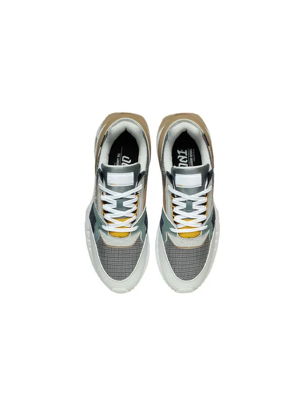 Кроссовки 001 классика Li-Ning — изображение 4 из 4, серый/синий/коричневый