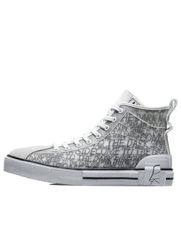 Кроссовки классические холщовые hi x star wars Li-Ning — изображение 1 из 4, серый/белый