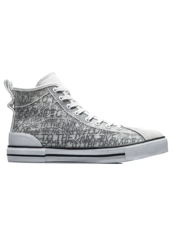 Кроссовки классические холщовые hi x star wars Li-Ning — изображение 2 из 4, серый/белый