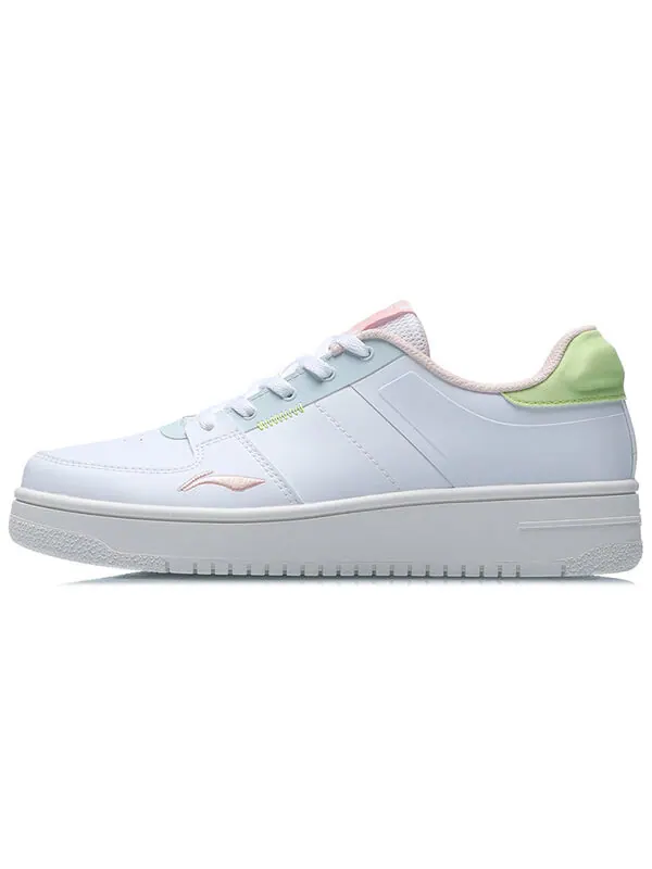 Кроссовки oneplay Li-Ning — изображение 2 из 4, белый/зеленый/розовый