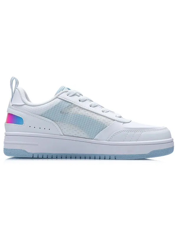 Кроссовки №258 классические повседневные низкие Li-Ning — изображение 3 из 4, белый/синий