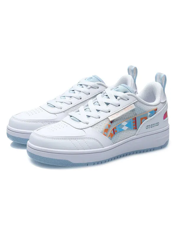 Кроссовки №258 классические повседневные низкие Li-Ning — изображение 4 из 4, белый/синий