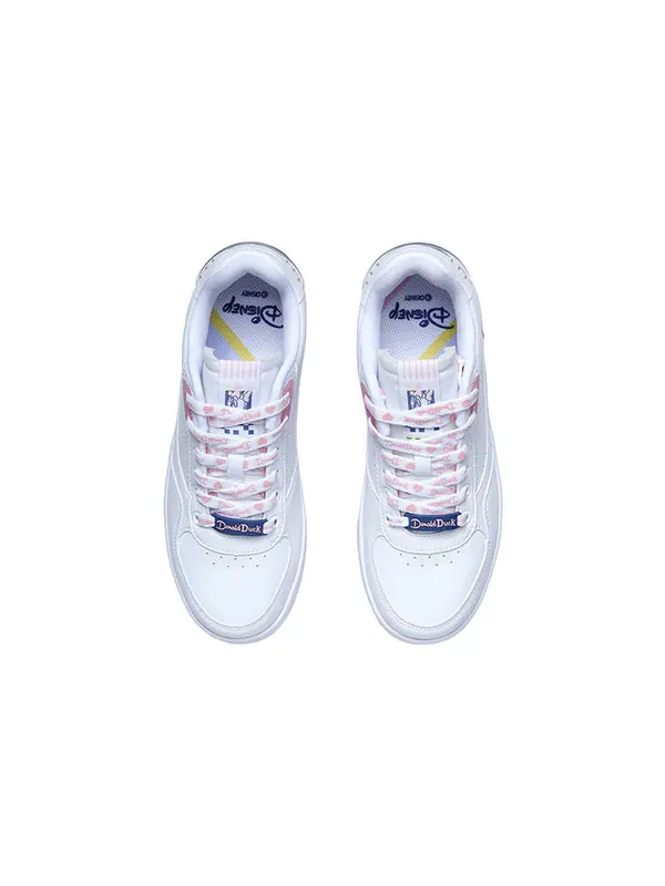 Кроссовки классические низкие x disney Li-Ning — изображение 4 из 4, белый/розовый