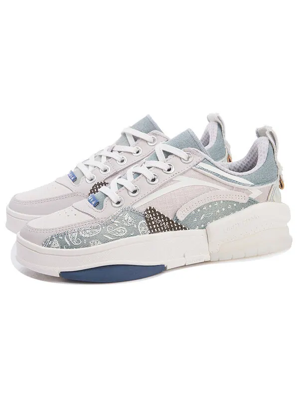 Кроссовки weiwu скейт Li-Ning — изображение 3 из 4, белый/синий