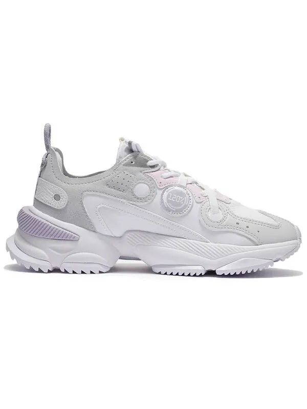 Кроссовки туманность м1 Li-Ning — изображение 2 из 4, серый/фиолетовый