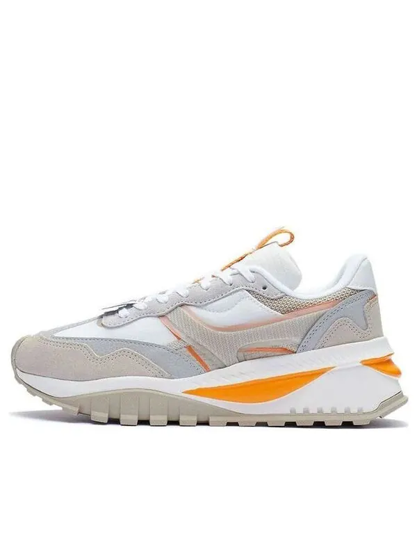Кроссовки космос эво Li-Ning — изображение 1 из 4, белый/серый/оранжевый