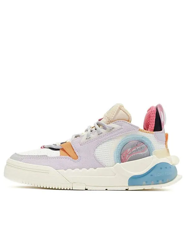 Кроссовки 001 происхождение Li-Ning — изображение 1 из 4, серый/фиолетовый
