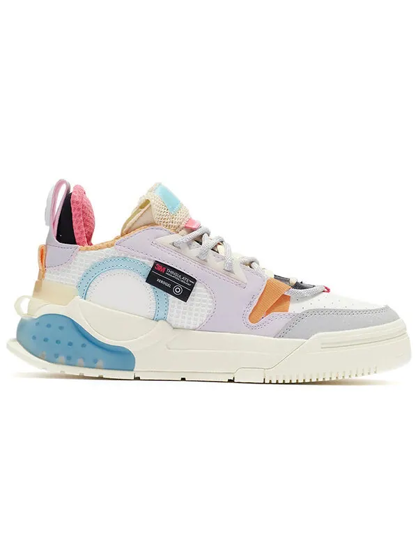 Кроссовки 001 происхождение Li-Ning — изображение 2 из 4, серый/фиолетовый