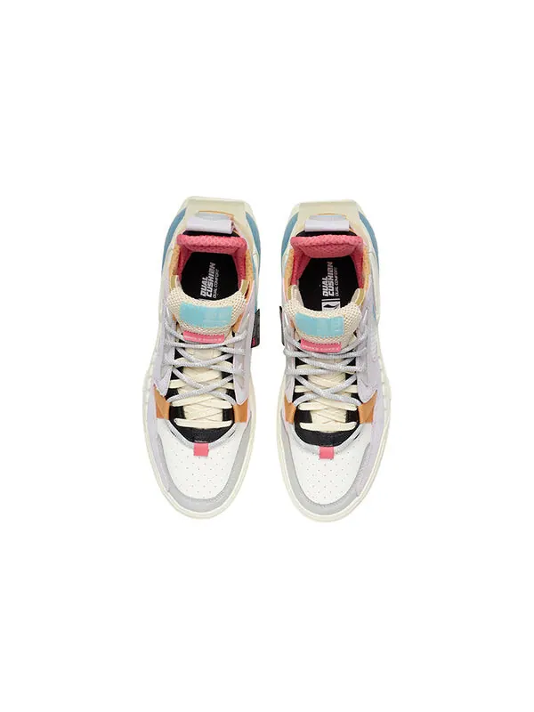 Кроссовки 001 происхождение Li-Ning — изображение 3 из 4, серый/фиолетовый