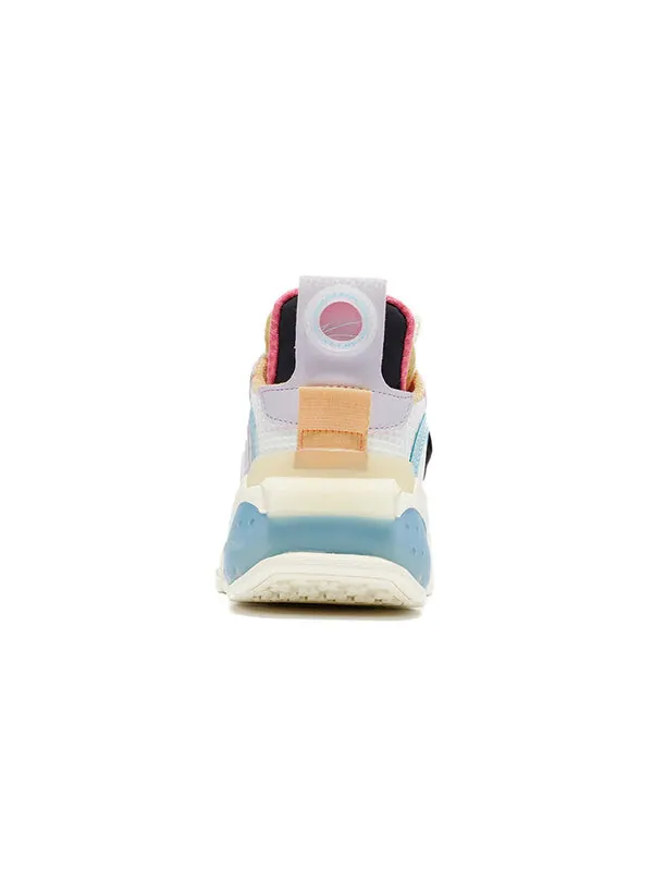 Кроссовки 001 происхождение Li-Ning — изображение 4 из 4, серый/фиолетовый
