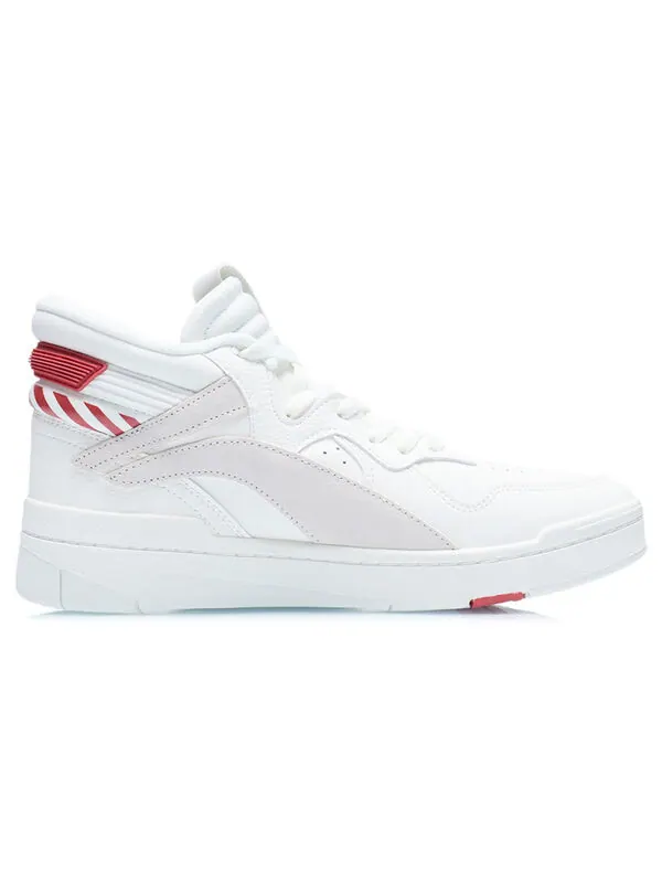 Кроссовки superwave mid Li-Ning — изображение 2 из 4, белый/красный