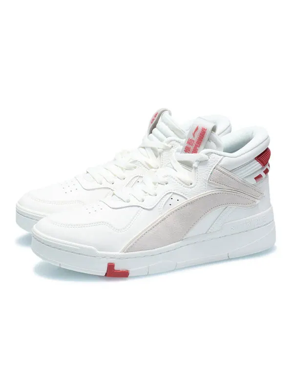 Кроссовки superwave mid Li-Ning — изображение 3 из 4, белый/красный
